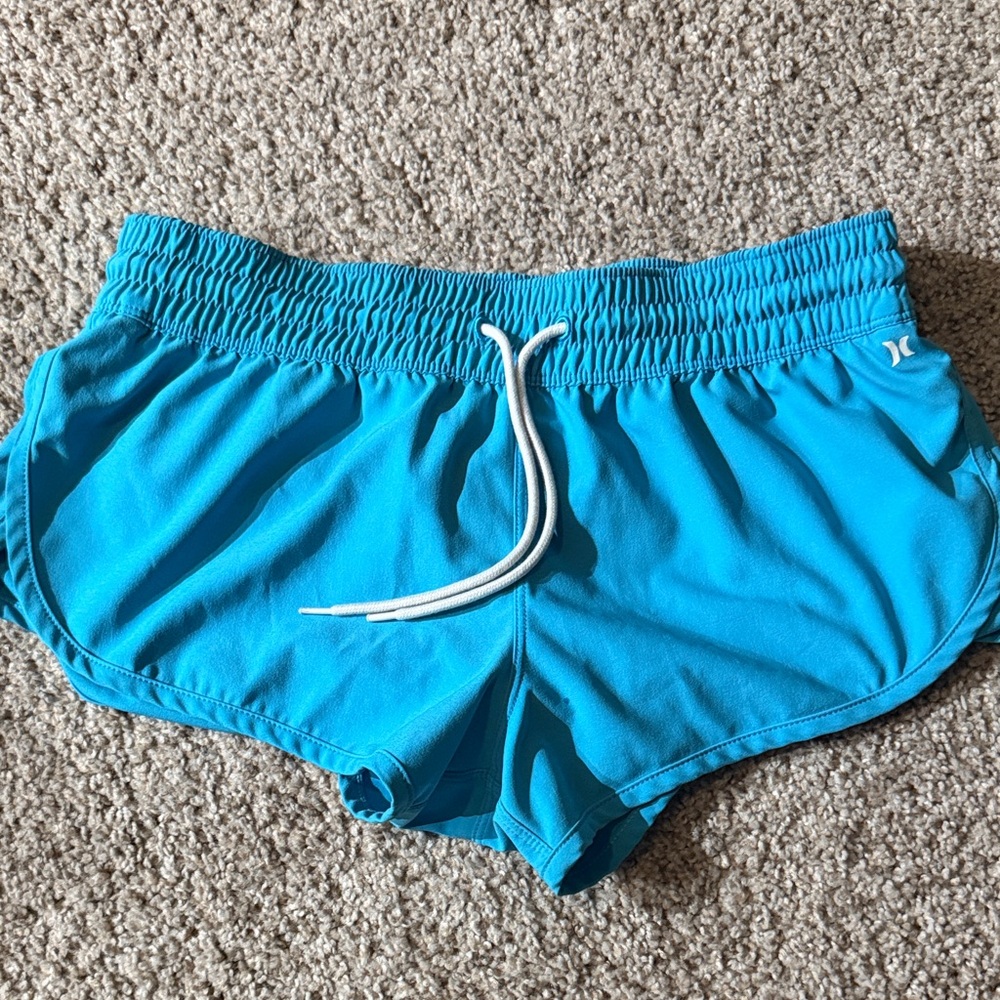 Hurley Women's Vibrant Blue Athletic Shorts